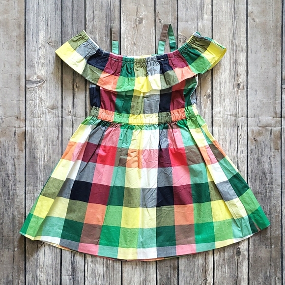 EUC Janie & Jack Baby Girls Off-The-Shoulder Dress - Picture 6 of 8